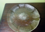 TALERZYKI DESEROWE SZKŁO FRANCJA ARCOROC FLEUR KARCZOCH KOMPLET 6 szt