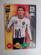 Karta panini autograf Niemcy World Cup Africa 2010 Mario Gomez
