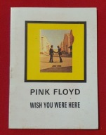 PINK FLOYD WISH YOU WERE HERE Książeczka z tłumaczeniem tekstów KAGRA