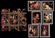 **GUINEA BISSAU 447-452 BL.75 = 18,5E MALARSTWO - PETER PAUL RUBENS - 701