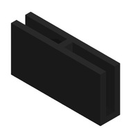 ŁĄCZNIK DO PŁYT MODELARSKICH – H, ZAMKNIĘTY, 5 MM, PROSTY