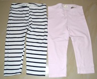 H&M, legginsy, rozm. 116 i 122