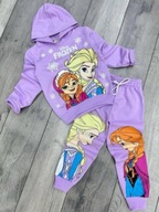 DRES FROZEN KRAINA LODU BLUZA SPODNIE ROZM.104,110,116,128,140