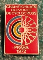 ODZNAKA MISTRZOSTWA ŚWIATA W KOLARSTWIE PRZEŁAJOWYM 1972 PRAGA