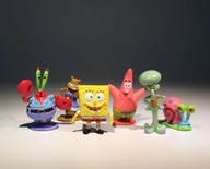 Zestaw figurek SpongeBob Kanciastoporty 6 szt.
