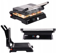 DUŻY GRILL OPIEKACZ ELEKTRYCZNY TOSTER 2200W LUND ROZKŁADANY MOCNY