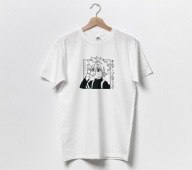 Męska koszulka anime HUNTER X HUNTER biała M