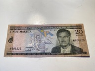 Kongo - 20 makuta - 1970