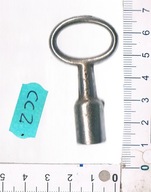 KLUCZ KWADRAT - 7,5 mm - stary używany