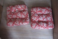 ZESTAW 2 PODUSZKI KOLOROWE GRUBE PIKOWANE