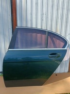 BMW E65 DRZWI LEWE TYŁ TYLNE OXFORDGRUEN 2 METALLIC KOMPLETNE