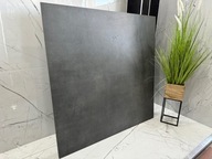 Ciemny grafitowy/antracyt gres wielkoformatowy 120x120 PÓŁMATOWY - PROMOCJA