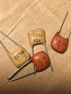 Kondensator ferroelektryczny 300 pF, J, 63 V