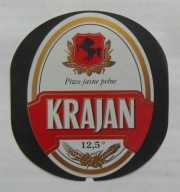 ETYKIETA PIWO JASNE PEŁNE BROWAR KRAJAN NAKŁO