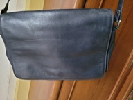 TULA GRANATOWA SREDNIEJ WIELKOŚCI SKÓRA NAT