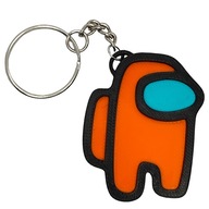 BRELOK UROCZY AMONG US pomarańczowa IMPOSTOR 3D do kluczy PREZENT GRA