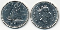 Kanada 10 Cents - 1994r ... Monety