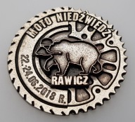 Znaczek, odznaka, blacha zlotowa, motocyklowa No.1518