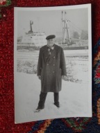 PRL mężczyzna statek Szczecin 1976 (513b)