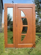 DRZWI ZEWNĘTRZNE DREWNIANE DWUSKRZYDŁOWE Dz26