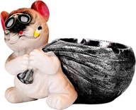 Popielniczka Kreatywna Dekoracyjna Motyw psa w okularach