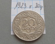 20 groszy z 1923 roku , II RP