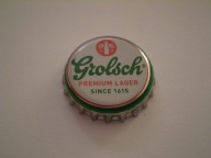 kapsel piwny - GROLSCH - sygnatura dap