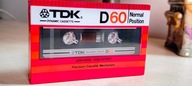 Kaseta magnetofonowa TDK D 60