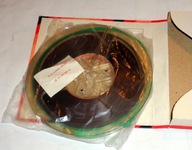 ORWO - stara taśma magnetofonowa w pudełku po Stilon..