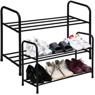 PÓŁKA NA BUTY NORI METALOWA 2 PÓŁKI STOJAK REGAŁ LOFT DO PRZEDPOKOJU DOMU