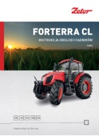 Zetor Forterra CL 100, 110, 120, 130, 140 - instrukcja obsługi PL (2018)
