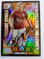 Karta panini autograf Wisła Kraków 17/18 Limited Edition Cywka