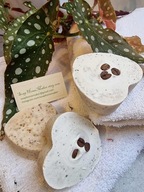 Luksusowe naturalne mydło peelingujące 3szt ręcznie robione PREZENT