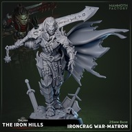 Ironcrag War Matron - Iron Hills - figurka RPG DnD D&D - druk 3D 14K