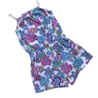 KOMBINEZON FROTTE LETNI KWIATY R.146__MONSOON