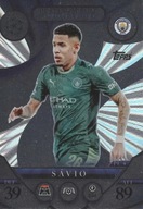 TOPPS MATCH ATTAX 2025/26 2026 PLATINUM PULL PL 4 SÁVIO MANCHESTER CITY