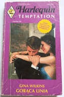 KSIĄŻKA "Gorąca linia" GINA WILKINS HARLEQUIN ROMANS