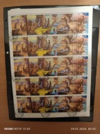 Znaczki ZSRR arkusik z 1989 kl Gred Bryt 9