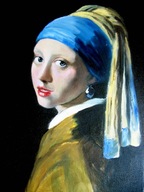 Dziewczyna z perłą - W.Kowal - wg - J.Vermeera