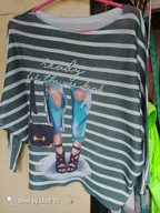 Sweter nietoperz oversize