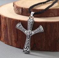 Wisior Talizman Ochronny Viking Runa Algiz