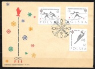 *FDC ROCZNIK 1962 Fi 1149-51a MISTRZOSTWA ŚWIATA