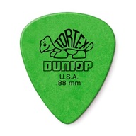 Kostka gitarowa Dunlop Tortex STANDARD green 418P88 zielona 0,88mm