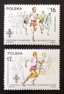 Polska > Zn. 2768 - 69 ** ~ Igrzyska Olimpijskie - Los Angeles 1984