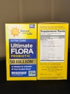 Renew Life Ultimate Flora Probiotic 50 Billion 90 kapsułek 12 szczepów