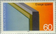 Niemcy 1982 Znaczek 1119 ** energia elektryczność oszczędzanie