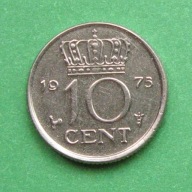 moneta 10 centów holenderskich 3szt