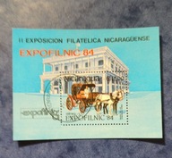 Nicaragua. Kasowany bloczek. Sztuka. 04277ak