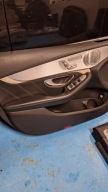 Boczki drzwi tapicerki drzwi Mercedes w205 c63 c43 Amg skóra Recaro