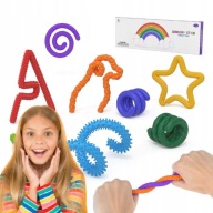 PATYCZKI SENSORYCZNE ANTYSTRESOWE 8 SZT. KONCENTRACJA TERAPIA FIDGET STICKS